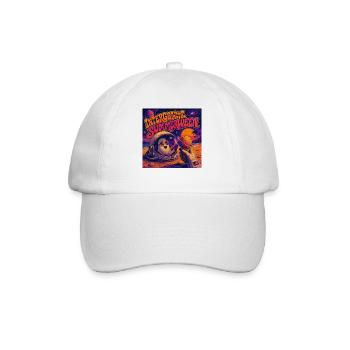 Summerween Astronaut Geist Sci Fi Halloween Fans - Baseballkappe - Weiß/Weiß - Vorne