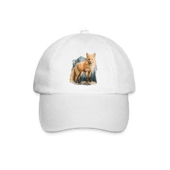Fuchs Vintage - Baseballkappe - Weiß/Weiß - Vorne