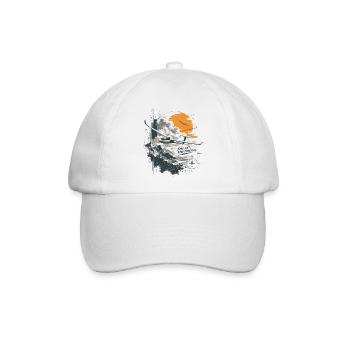 Segelflug - Baseballkappe - Weiß/Weiß - Vorne