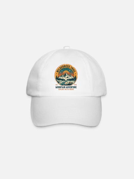 Wilderness Trail Mountain Adventure - Baseballkappe - Weiß/Weiß