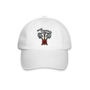 Das Gruben Grabgerät - Baseballkappe - Weiß/Weiß - Vorne