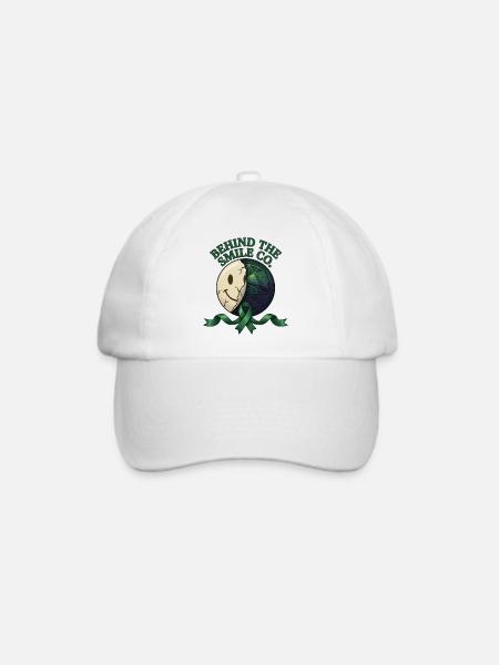 BTSC | Behind The Smile Co. - Baseballkappe - Weiß/Weiß