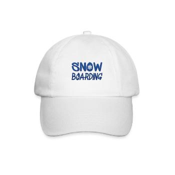 snowboarding - Baseballkappe - Weiß/Weiß - Vorne
