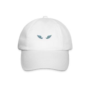 Flügel - Baseballkappe - Weiß/Weiß - Vorne