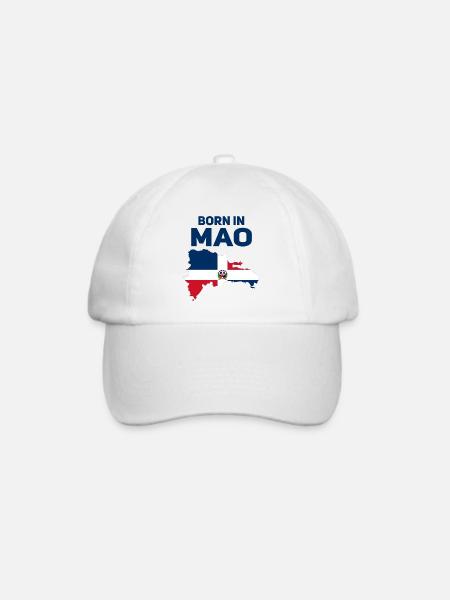 Mao - Baseballkappe - Weiß/Weiß