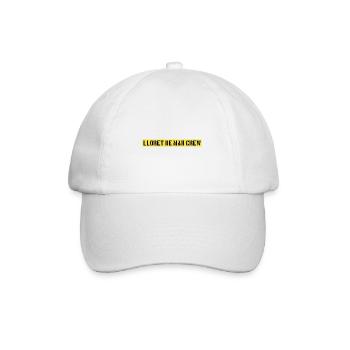 Lloret De Mar Crew - Baseballkappe - Weiß/Weiß - Vorne