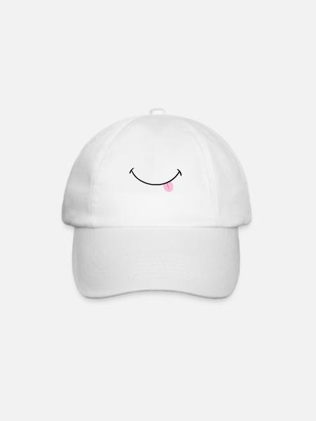 Fun - Baseballkappe - Weiß/Weiß