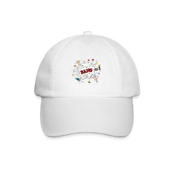 BANG! - Baseballkappe - Weiß/Weiß - Vorne