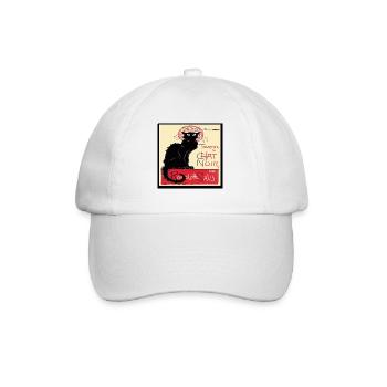 Black Cat Tour - Baseballkappe - Weiß/Weiß - Vorne