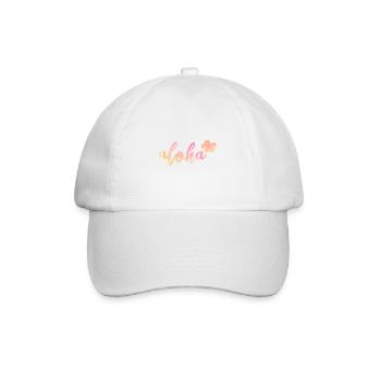 Aloha - Baseballkappe - Weiß/Weiß - Vorne
