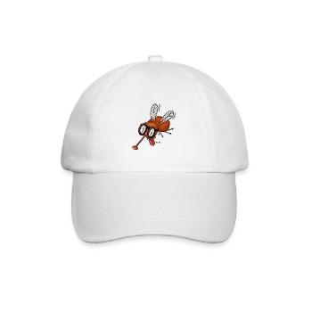 Zinzin fliegen - Baseballkappe - Weiß/Weiß - Vorne