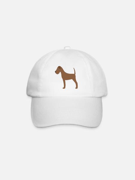 irish terrier - Baseballkappe - Weiß/Weiß