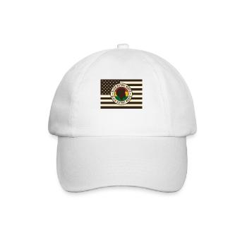 US Black History Month - Baseballkappe - Weiß/Weiß - Vorne