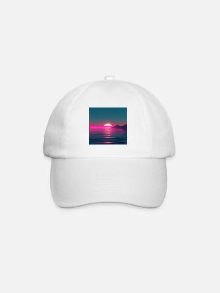 Sun Design - Baseballkappe - Weiß/Weiß