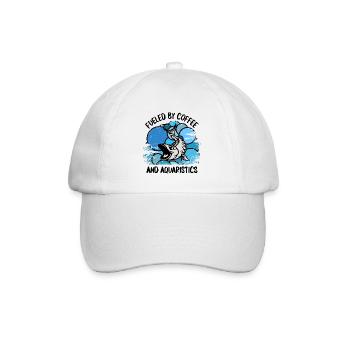 Aquarium Aquarianer Fische Zierfische Aquaristik - Baseballkappe - Weiß/Weiß - Vorne