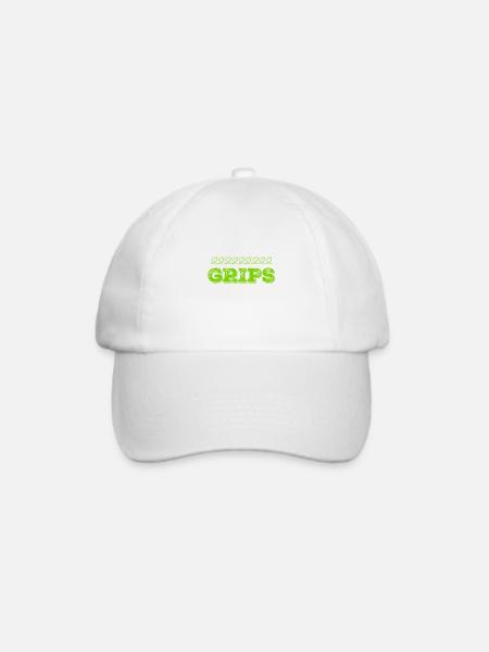 ich bin clever - Baseballkappe - Weiß/Weiß