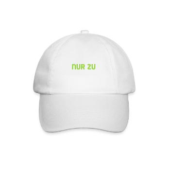 ich mache dir Mut - Baseballkappe - Weiß/Weiß - Vorne