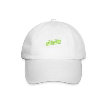 einen Schlussstrich ziehen - Baseballkappe - Weiß/Weiß - Vorne