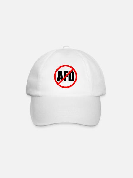 Afd - Baseballkappe - Weiß/Weiß
