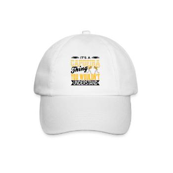 Capoeira - Baseballkappe - Weiß/Weiß - Vorne