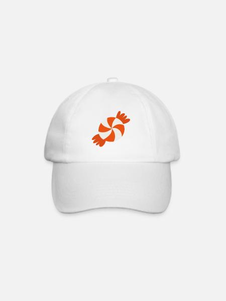Süßigkeit - Baseballkappe - Weiß/Weiß