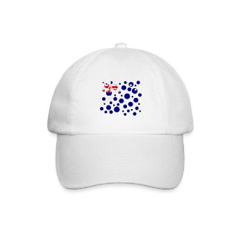 Australia - Baseballkappe - Weiß/Weiß - Vorne