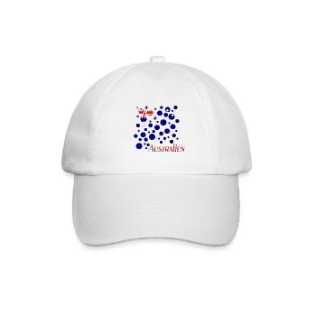 Australien Australia - Baseballkappe - Weiß/Weiß - Vorne