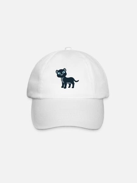 Panther - Baseballkappe - Weiß/Weiß