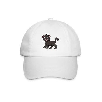 Panther - Baseballkappe - Weiß/Weiß - Vorne