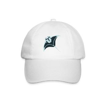 Meerestiere - Baseballkappe - Weiß/Weiß - Vorne