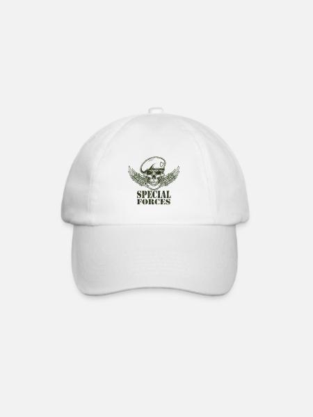 Armee - Baseballkappe - Weiß/Weiß