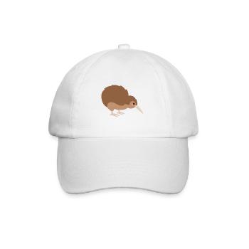 Kiwi - Baseballkappe - Weiß/Weiß - Vorne