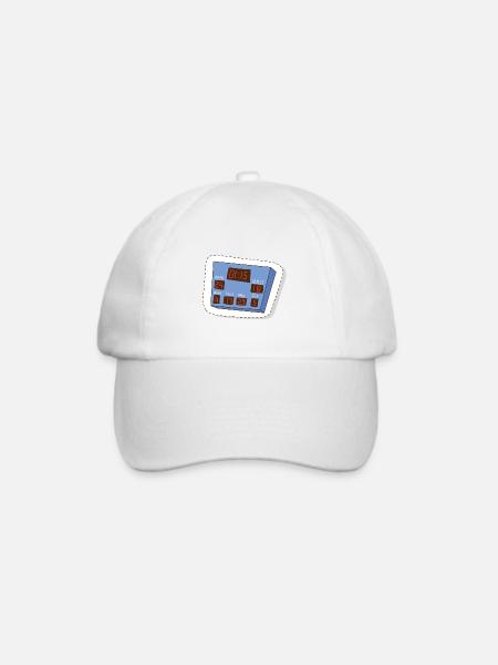 Ballsport - Baseballkappe - Weiß/Weiß