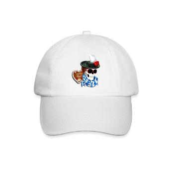 fesches Madl - Baseballkappe - Weiß/Weiß - Vorne