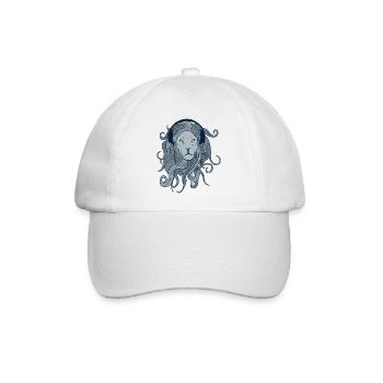 Lion - Baseballkappe - Weiß/Weiß - Vorne