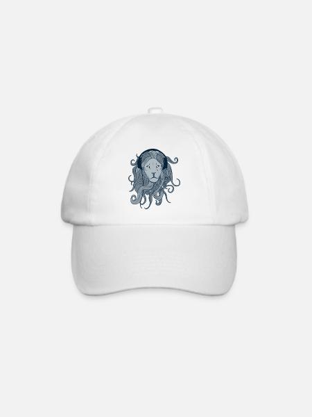 Lion - Baseballkappe - Weiß/Weiß