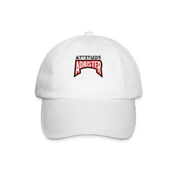 Attitude Adjuster - Baseballkappe - Weiß/Weiß - Vorne
