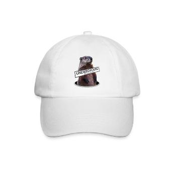 Underground Resistance - Murmeltier - Baseballkappe - Weiß/Weiß - Vorne