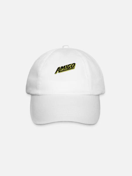 Amigo - Baseballkappe - Weiß/Weiß