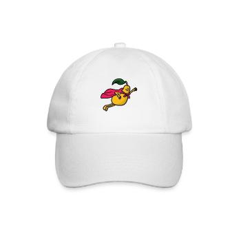 Hero Mango Held Mango - Baseballkappe - Weiß/Weiß - Vorne