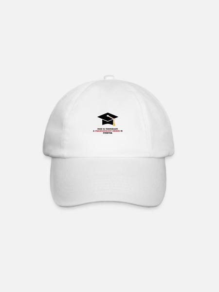 Pharmdegree - Baseballkappe - Weiß/Weiß
