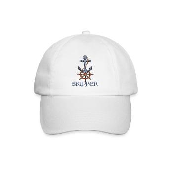 Skipper - Baseballkappe - Weiß/Weiß - Vorne