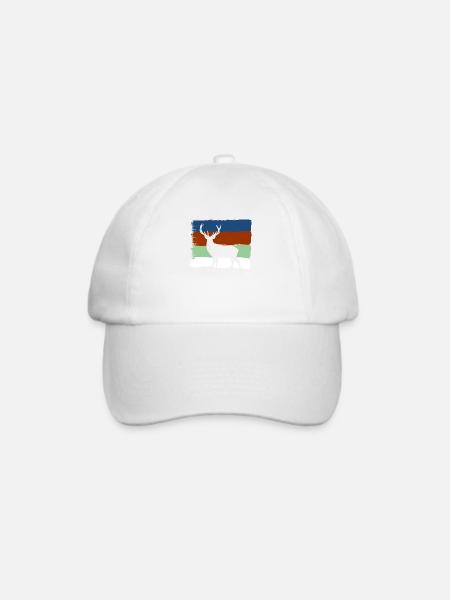 Wildtier - Baseballkappe - Weiß/Weiß