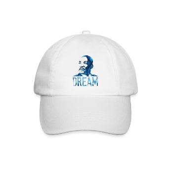 Martin Luther King Day - I Have A Dream - Baseballkappe - Weiß/Weiß - Vorne