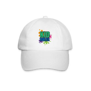 Kind sein - Baseballkappe - Weiß/Weiß - Vorne