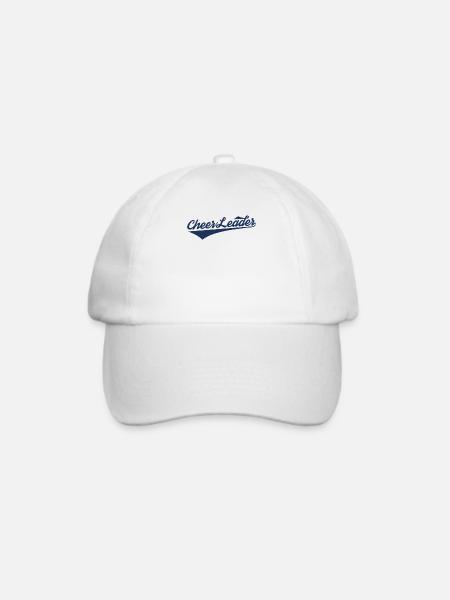 Cheerleading - Baseballkappe - Weiß/Weiß