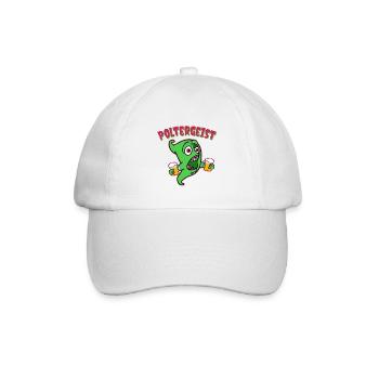 Polterer, Polterabend, Junggeselle, Geschenk - Baseballkappe - Weiß/Weiß - Vorne