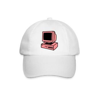 PC - Baseballkappe - Weiß/Weiß - Vorne