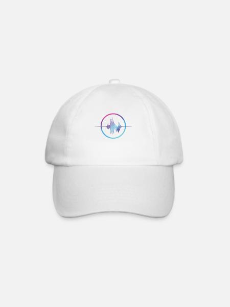 Beat - Baseballkappe - Weiß/Weiß