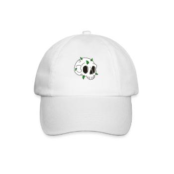 Totenkopf Archäologie - Baseballkappe - Weiß/Weiß - Vorne